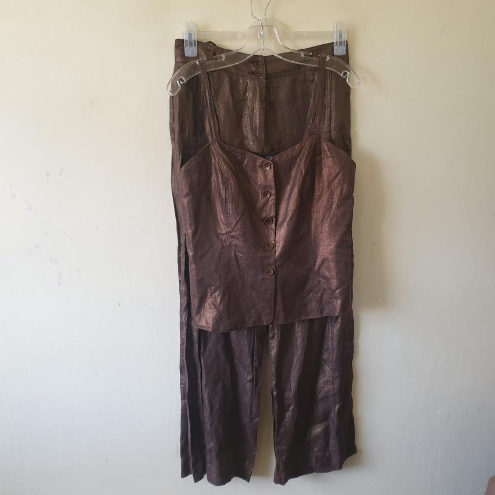 Womens Brown Suit